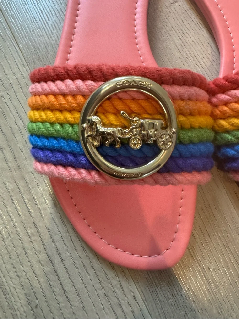 Coach “Jolie” Rope Slide Sandal - Picture 4 of 6